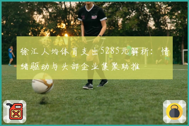 徐汇人均体育支出5285元解析：情绪驱动与头部企业集聚助推